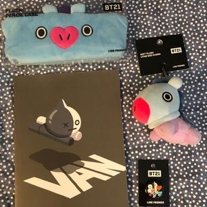 Line Friends BT21/BTS Mang (J-Hope) and Van Bundle